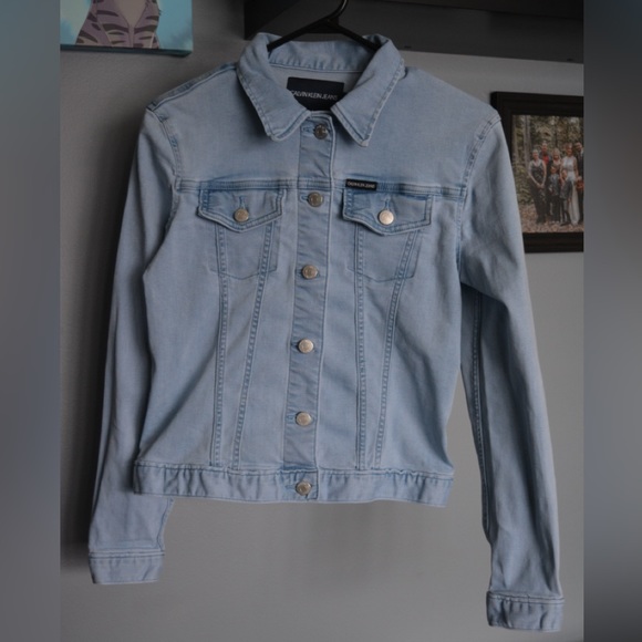 Calvin Klein Jean Jacket Size S - Picture 1 of 6
